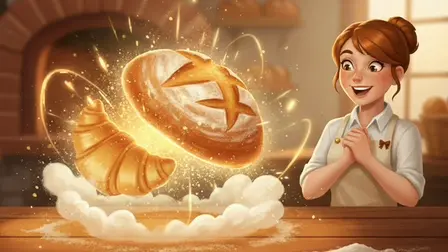 Baker City: Family Bakery – Merge Puzzle