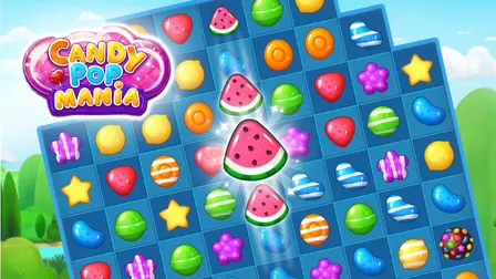 Candy Pop Mania – Match 3 Puzzle