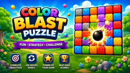 Color Blast Puzzle Game – Block Popping Adventure