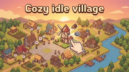 Cozy Idle Village – Relaxing Life & Town Simulator