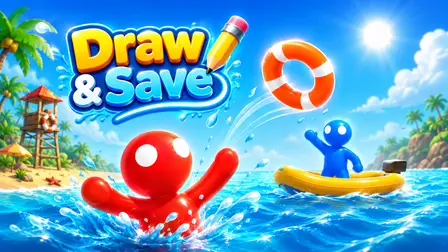 Draw & Save – Water Rescue Drawing Puzzle