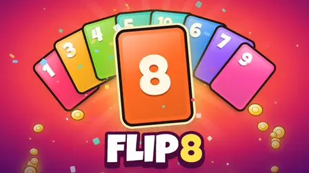 Flip 8 Card Game – Multiplayer Press-Your-Luck