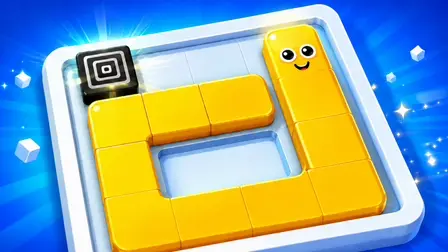 Ice Slide Game – Casual Block Sliding Puzzle