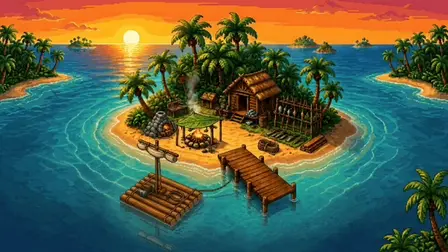 Island Survival Game – Match-3 Crafting Adventure