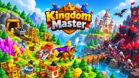 Kingdom Master Game – Hex Castle Defense & Strategy Sim