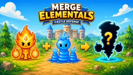 Merge Elementals: Castle Defense Game – Strategy Merge Tower Defense
