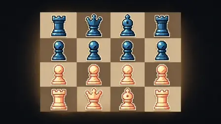 Mini Chess – Quick Tactical Board Puzzle