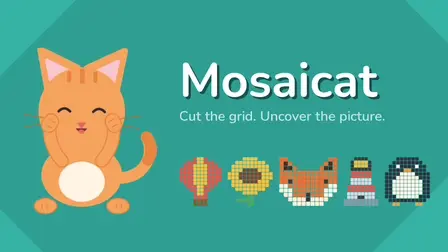 Mosaicat Game – FShikaku Rectangle Logic & Mosaic Puzzle
