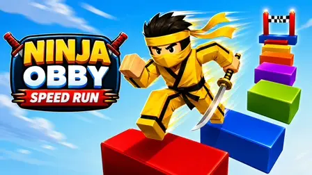 Ninja Obby Speed Run Game – 2-Player Racing Obby
