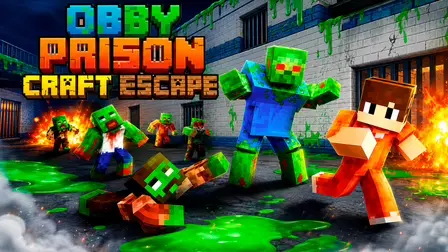 Obby Prison: Craft Escape Game – Block Survival Adventure