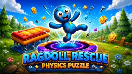 Ragdoll Rescue: Physics Puzzle Game – Ragdoll Bounce Puzzle