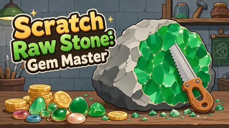 Scratch Raw Stone Gem Master Game – Jewel Crafting Simulator