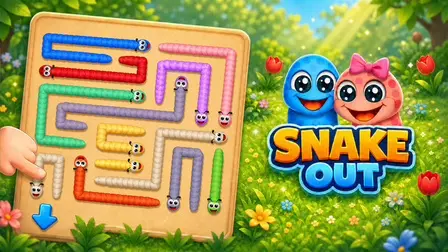Snake Out: Maze Escape – Relaxing Logic Puzzle