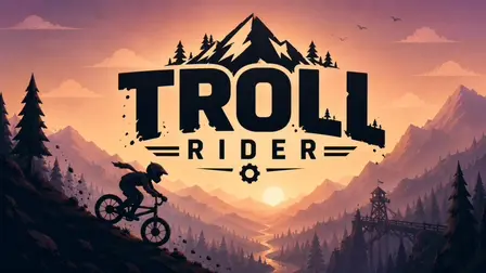 Troll Rider Game – Endless Downhill X-Bike Racing