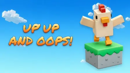 Up, Up, and Oops! – 3D Arcade Platformer