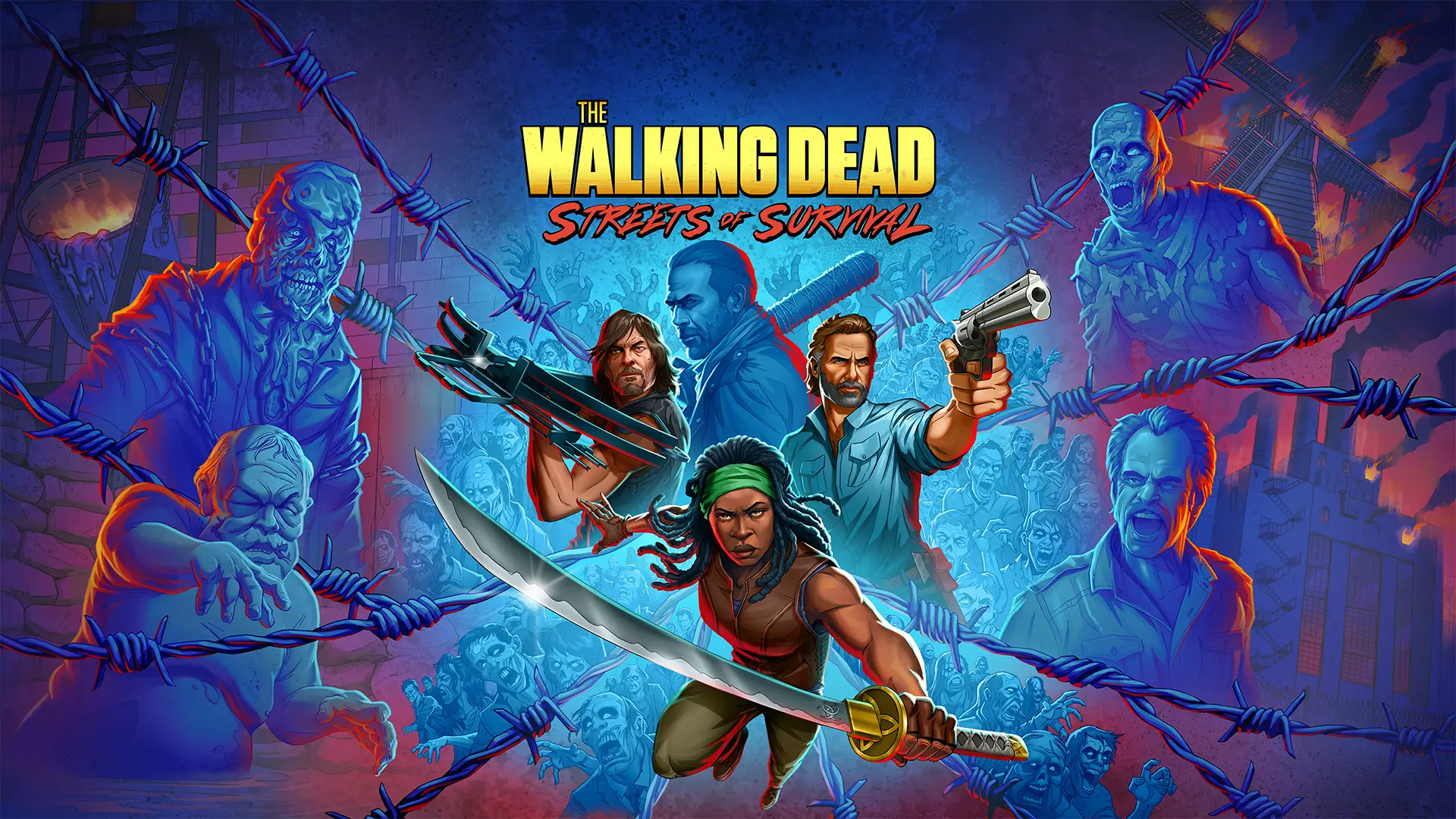 Iznākusi jauna beat ’em up spēle The Walking Dead: Streets of Survival
