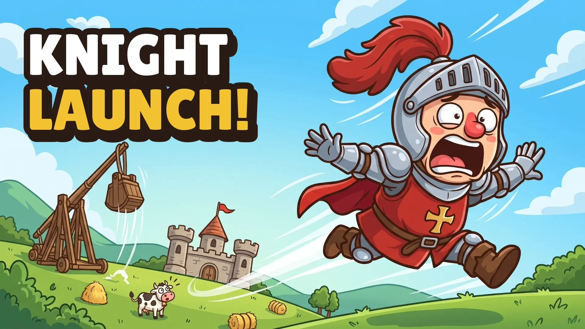 Knight Launch – Physics Catapult Distance Simulator