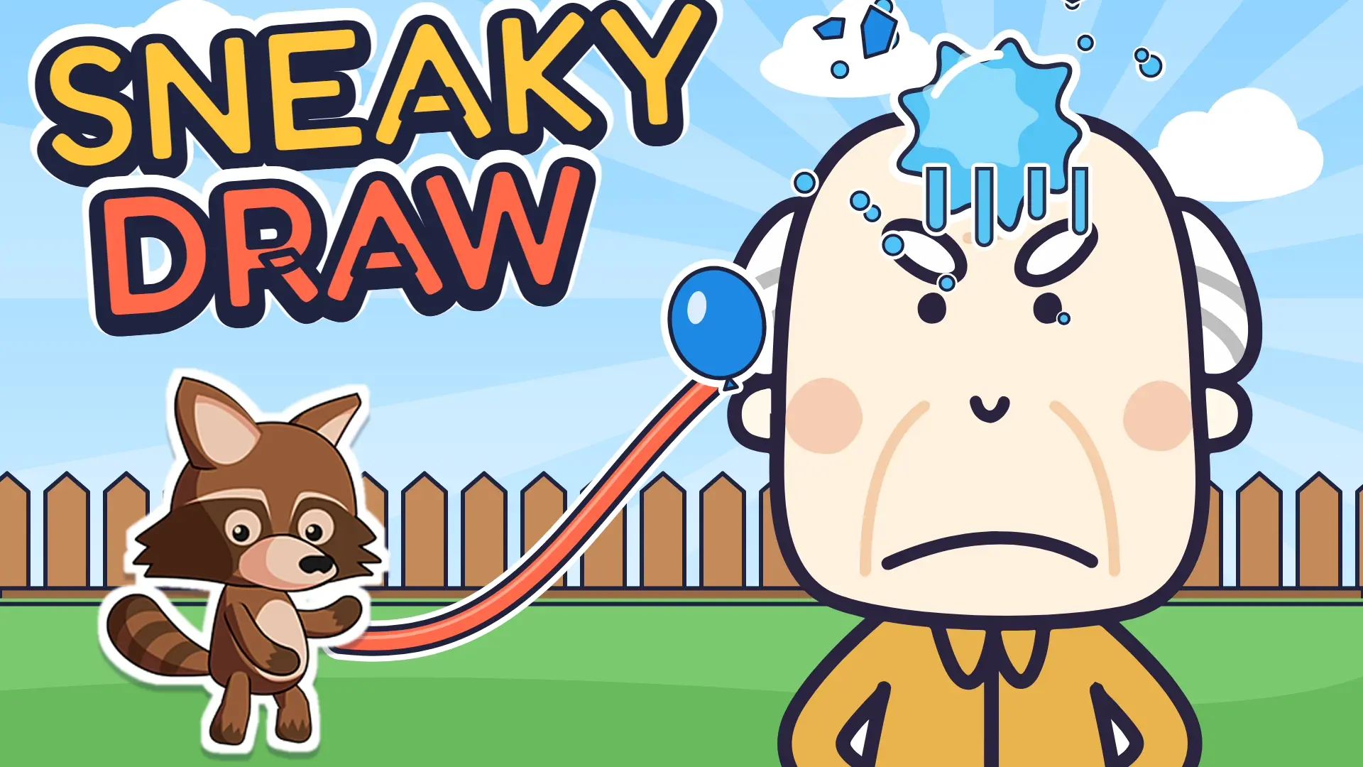 Sneaky Draw – Funny Drawing Physics Puzzle Game