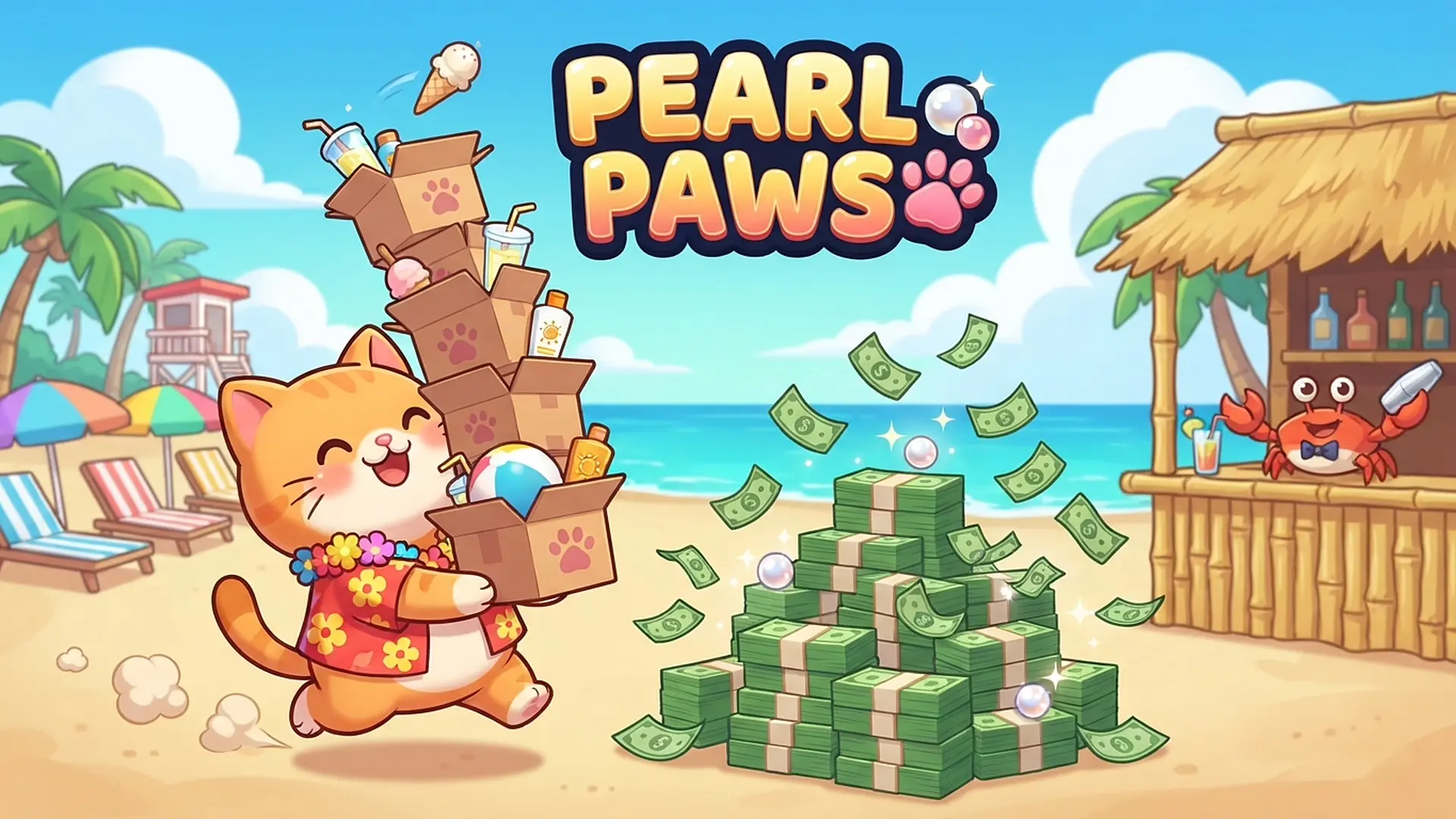 Pearl Paws – Cozy Beach Shop Management Simulator