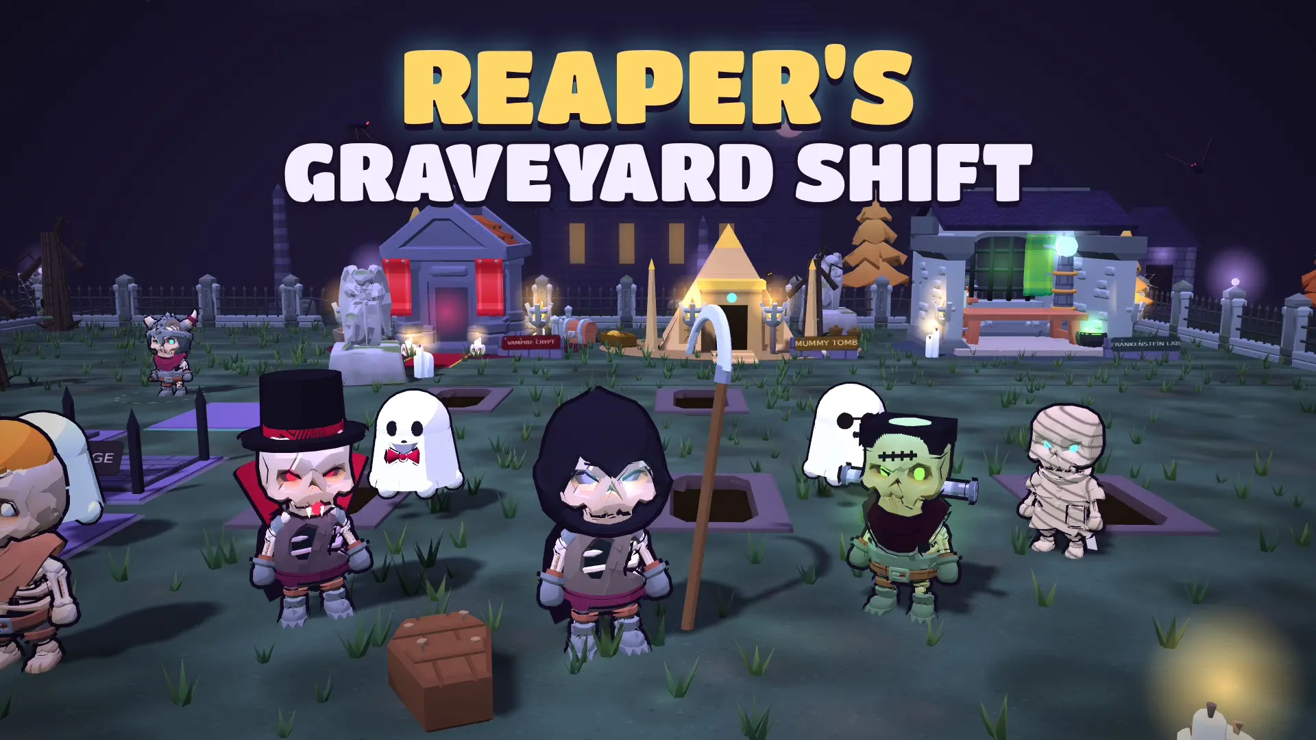 Reaper’s Graveyard Shift – Spooky 3D Idle Management Simulator