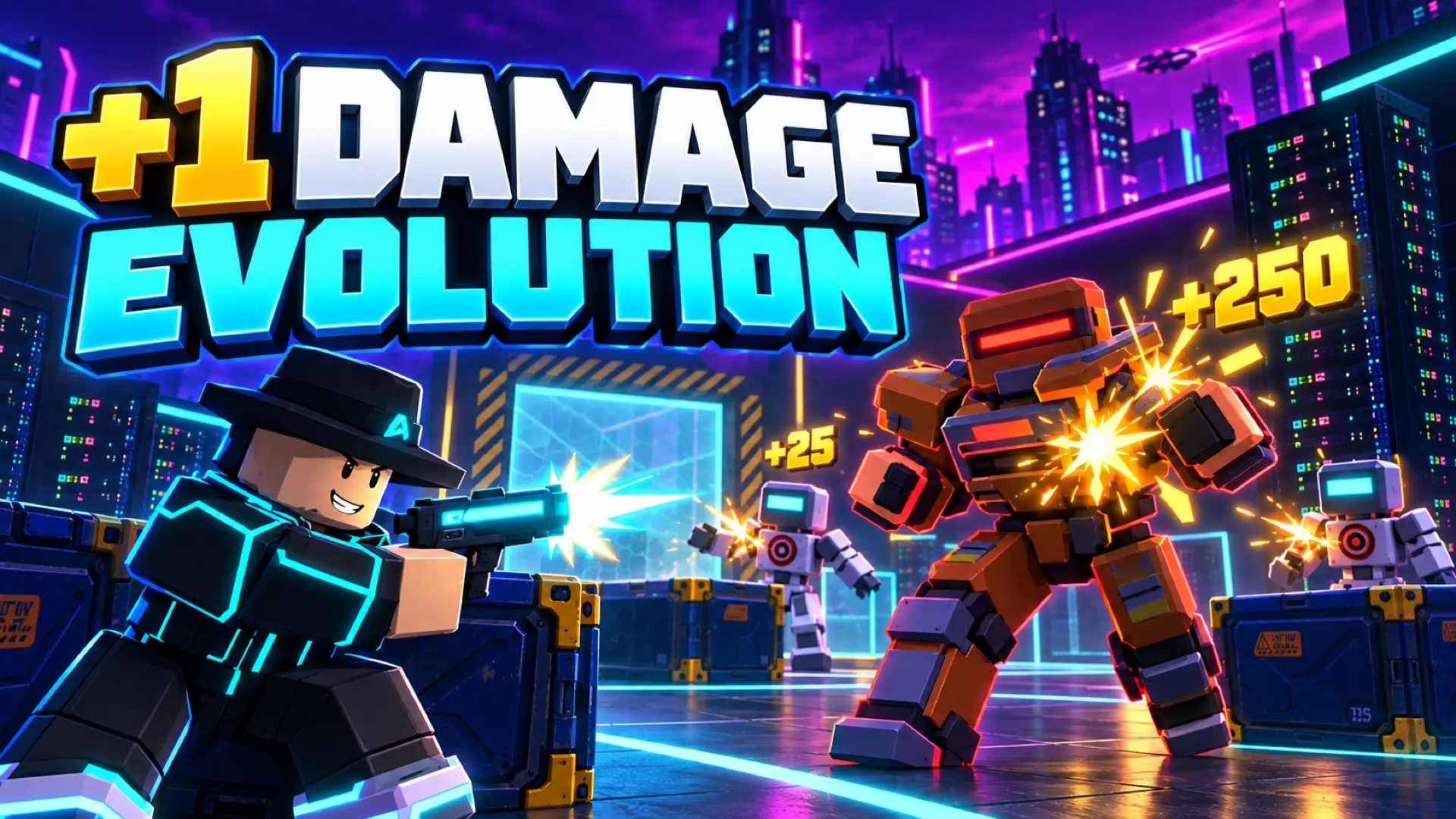 +1 Damage Evolution – Fast-Paced 3D Idle Shooter