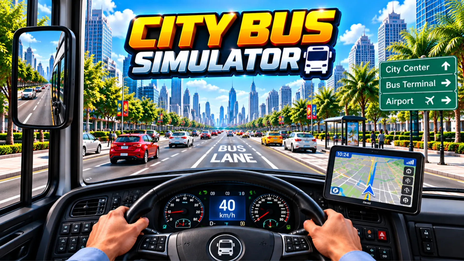 City Bus Simulator Driving Game – 3D Transit Simulator