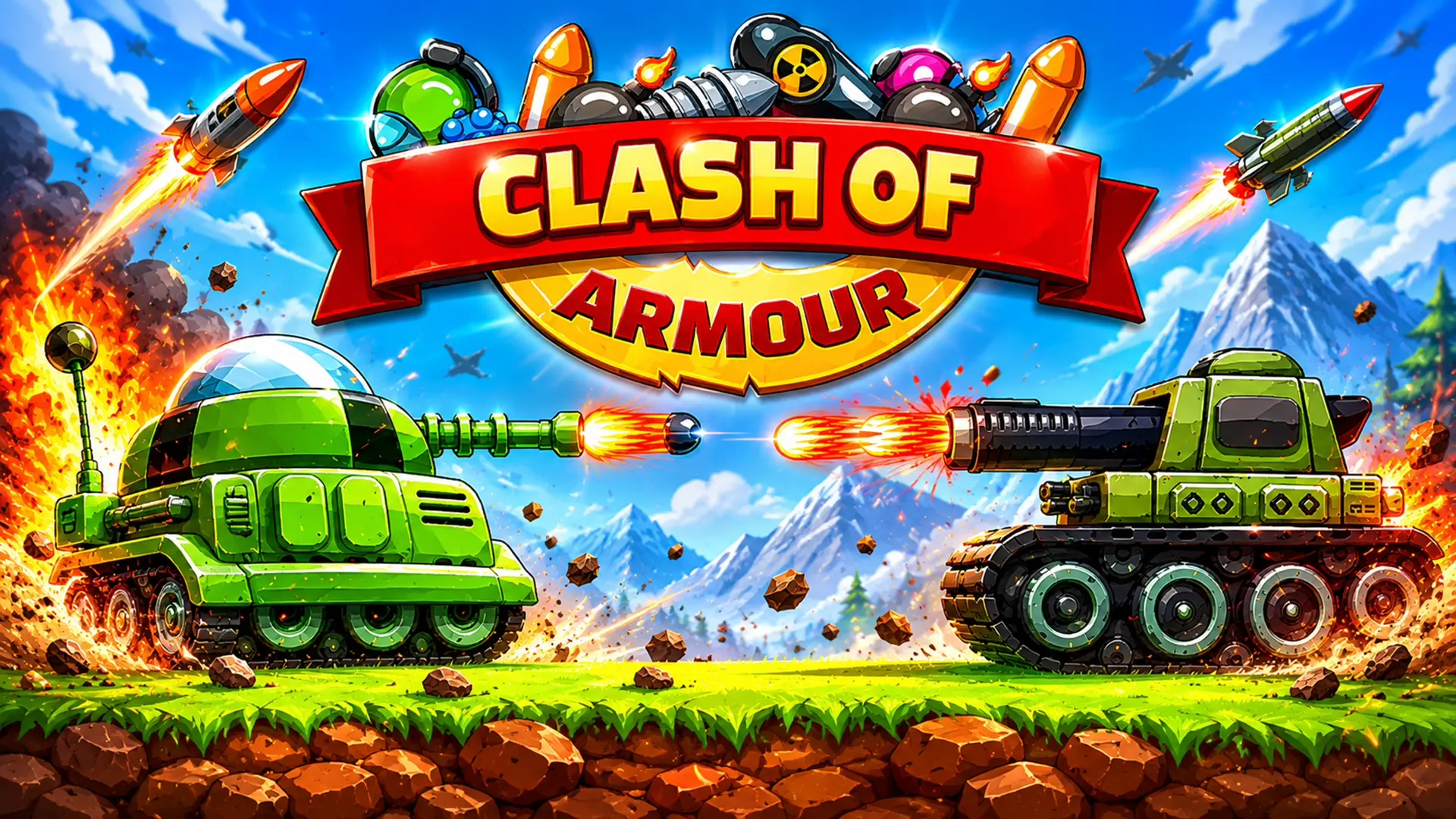 Clash of Armour – Tactical Multiplayer Tank Battle Strategy