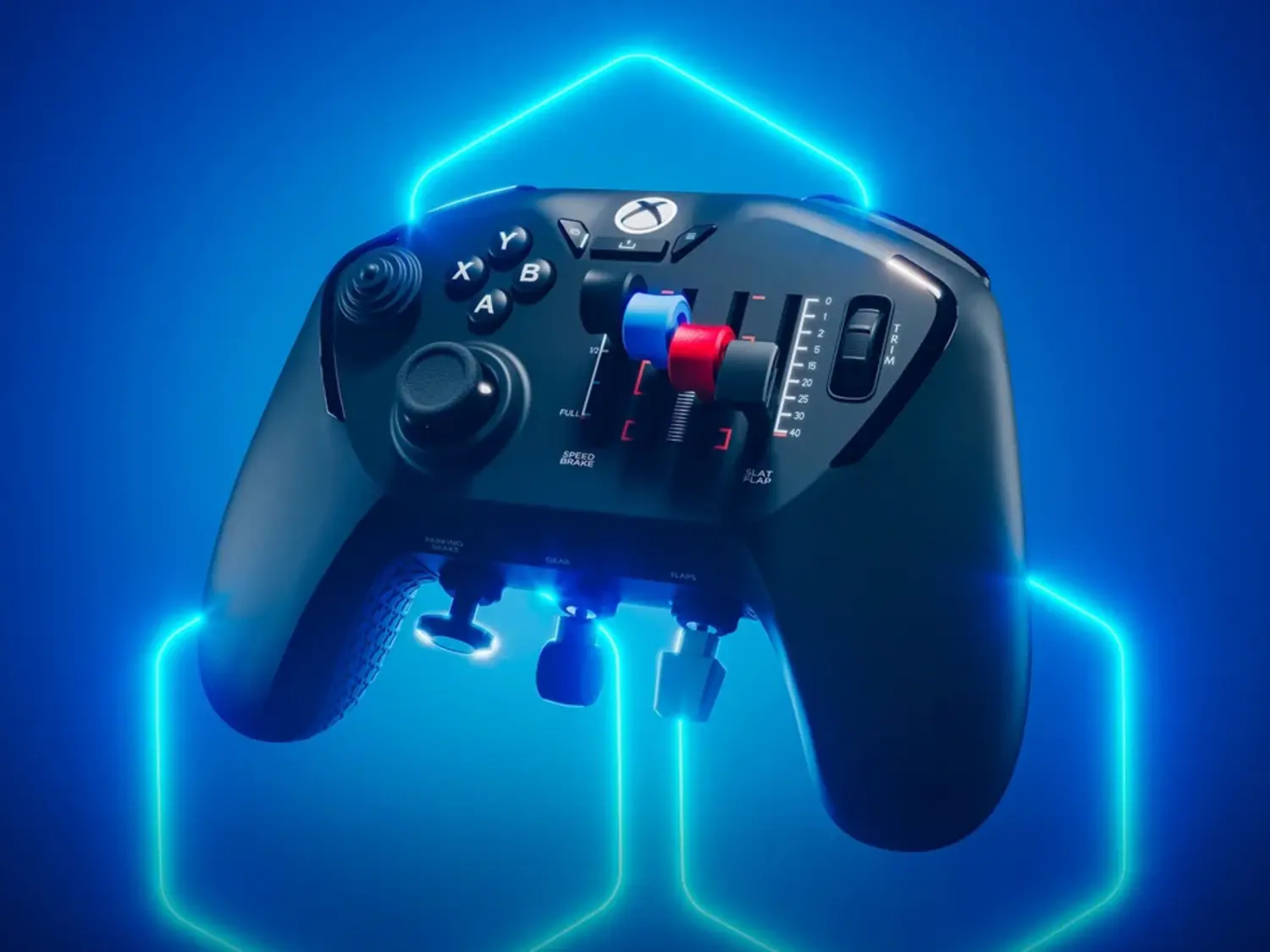 Aizmirsti standarta pultis: Šis Xbox kontrolieris ir radīts tieši Flight Simulator fanātiķiem