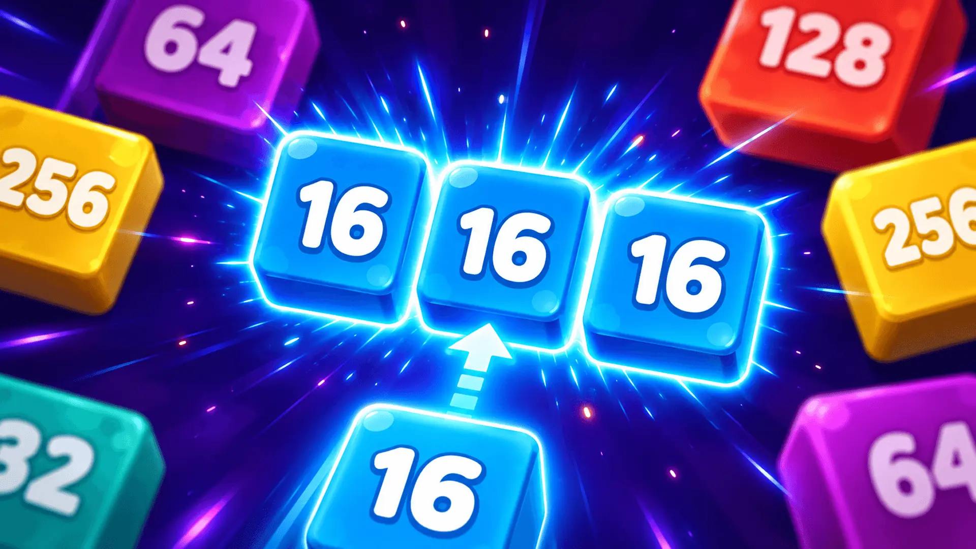 Merge Mania – High-Speed 2048 Number Block Merging Puzzle