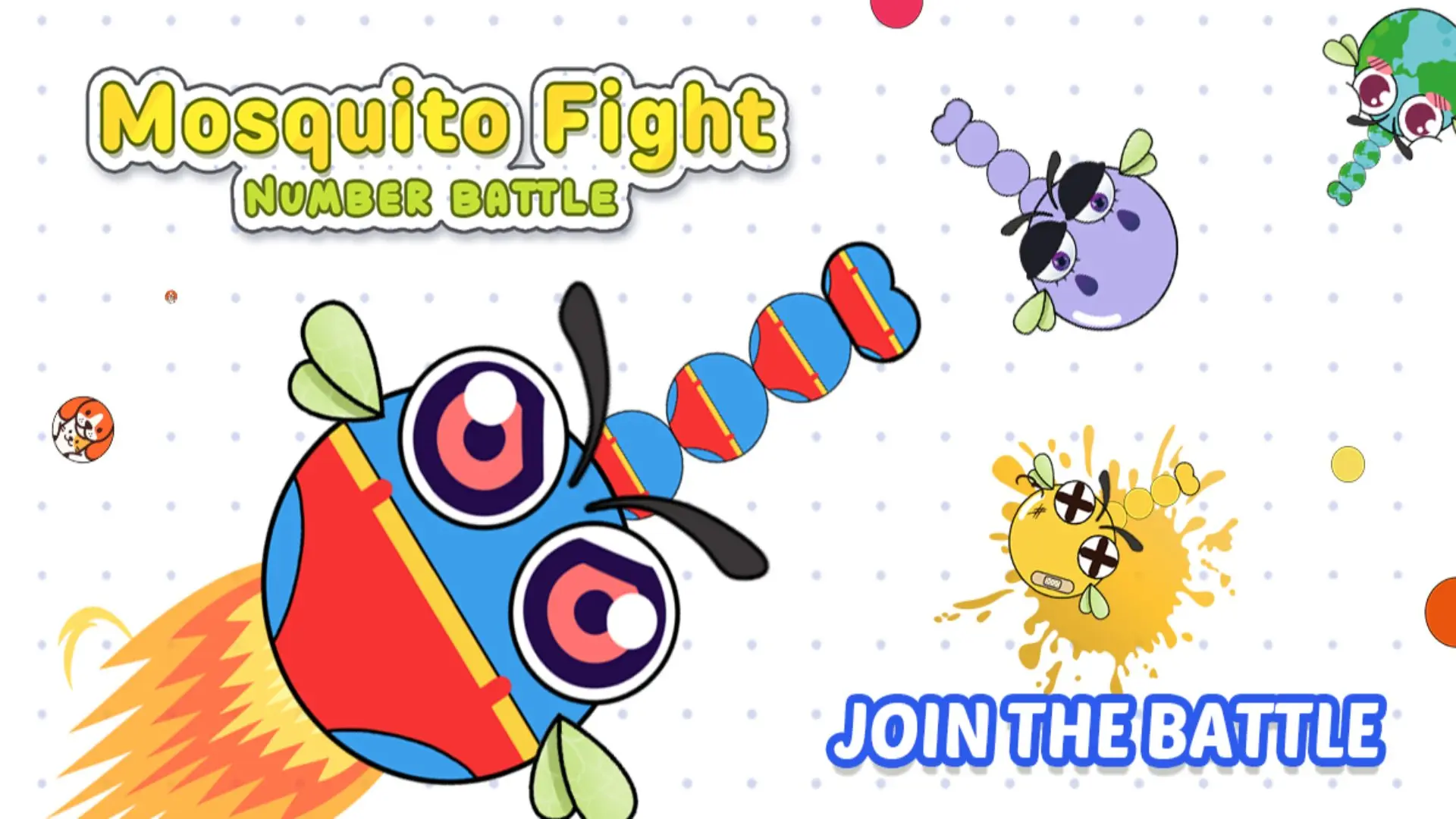 Mosquito Fight: Number Battle – io Arena Survival