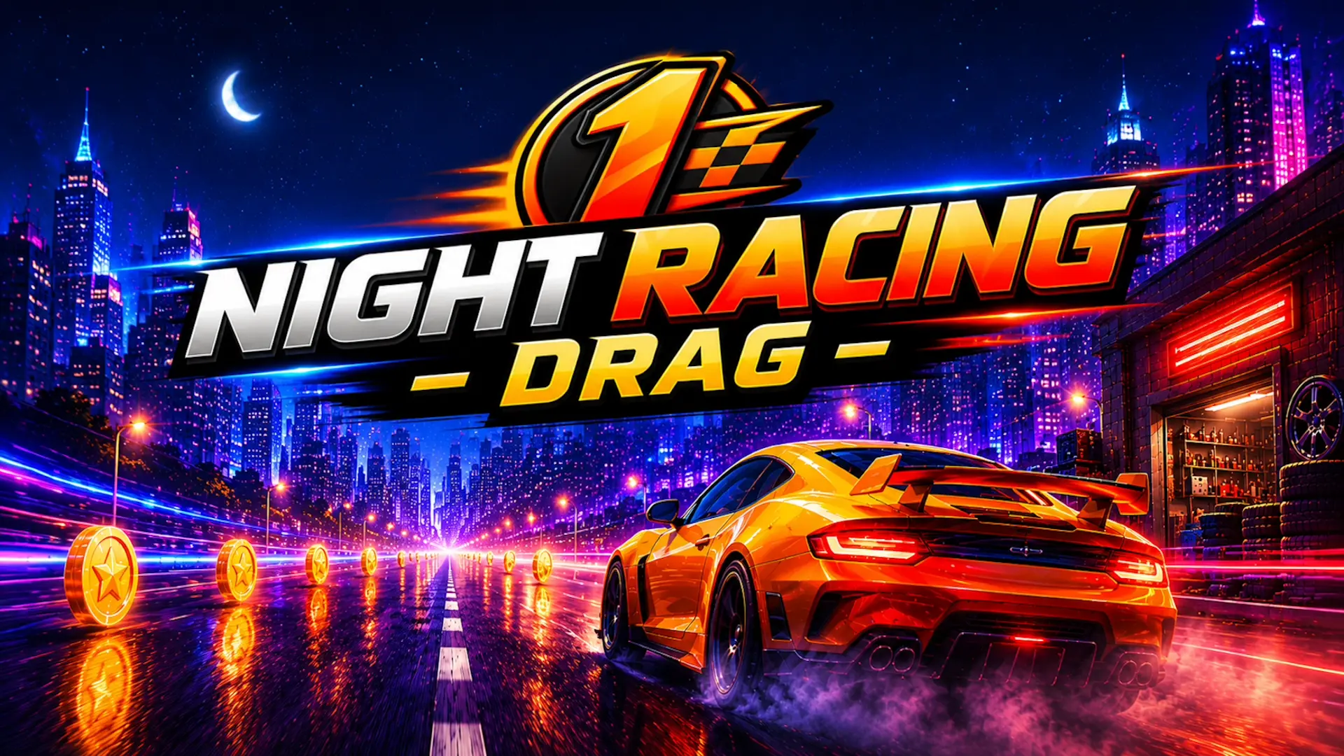 Night Racing – Drag – Drag Racing Game