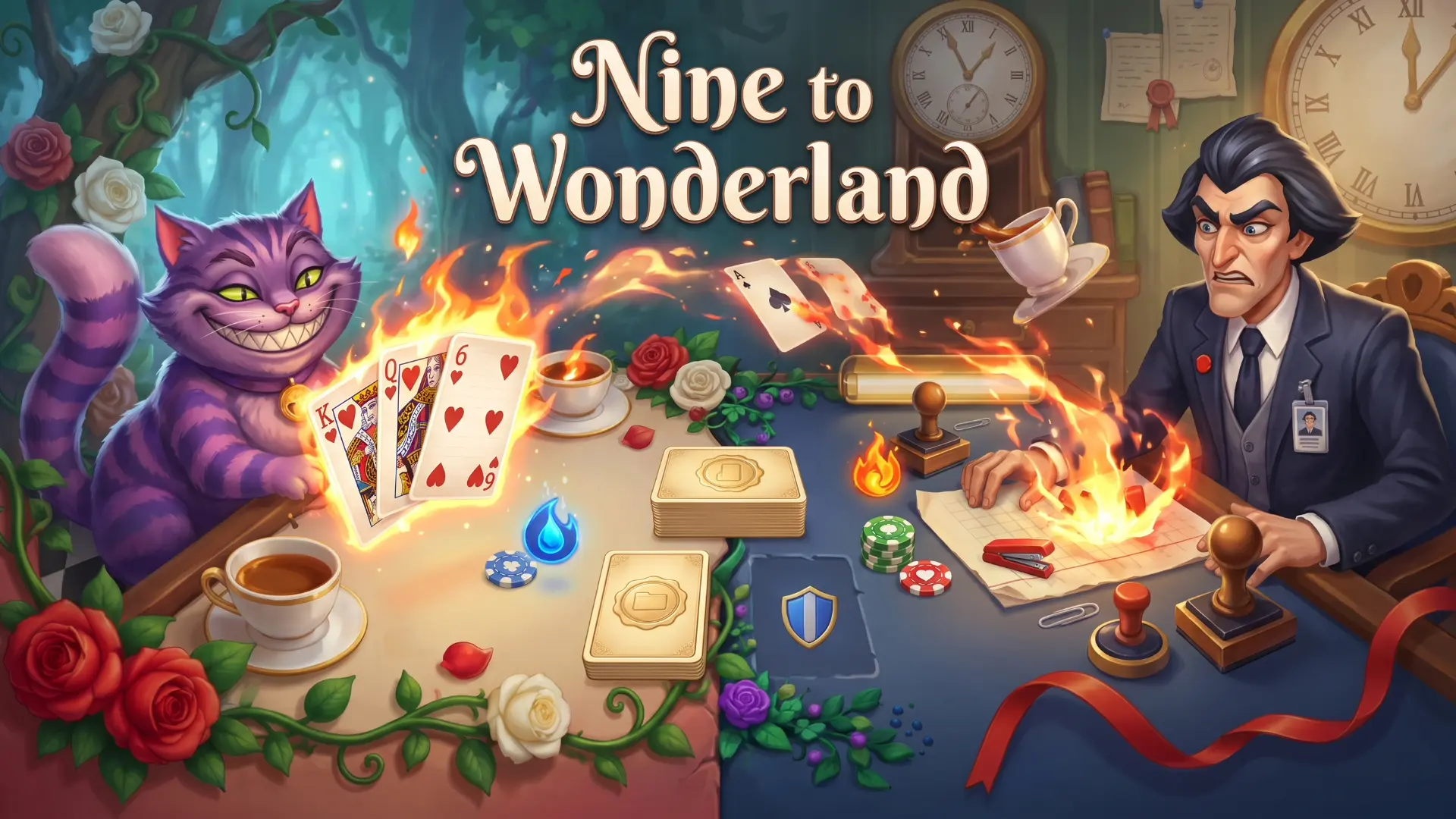Nine to Wonderland – Card Duel RPG