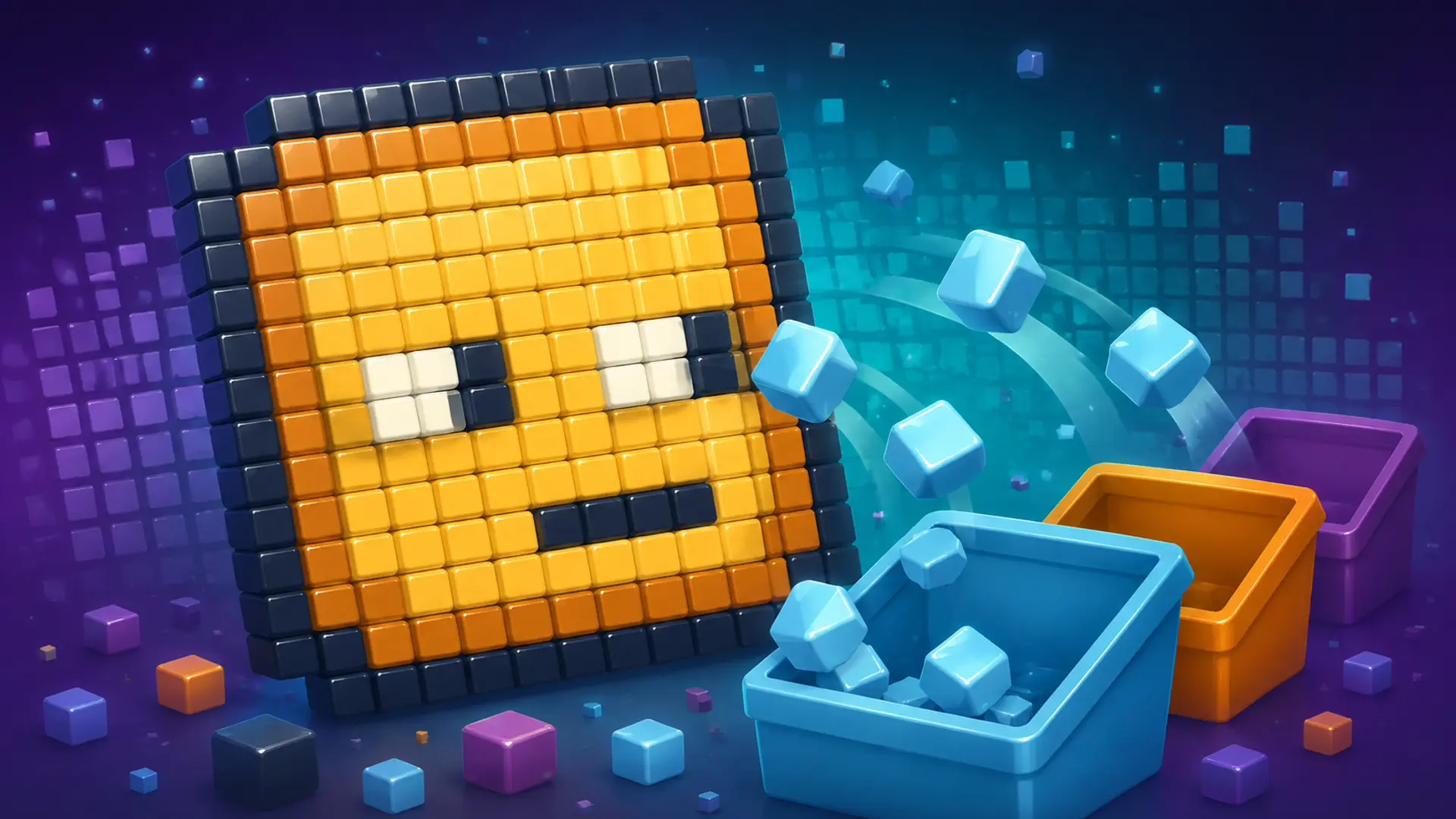 Oddly Sorted: Color Sort – Pixel Art Puzzle