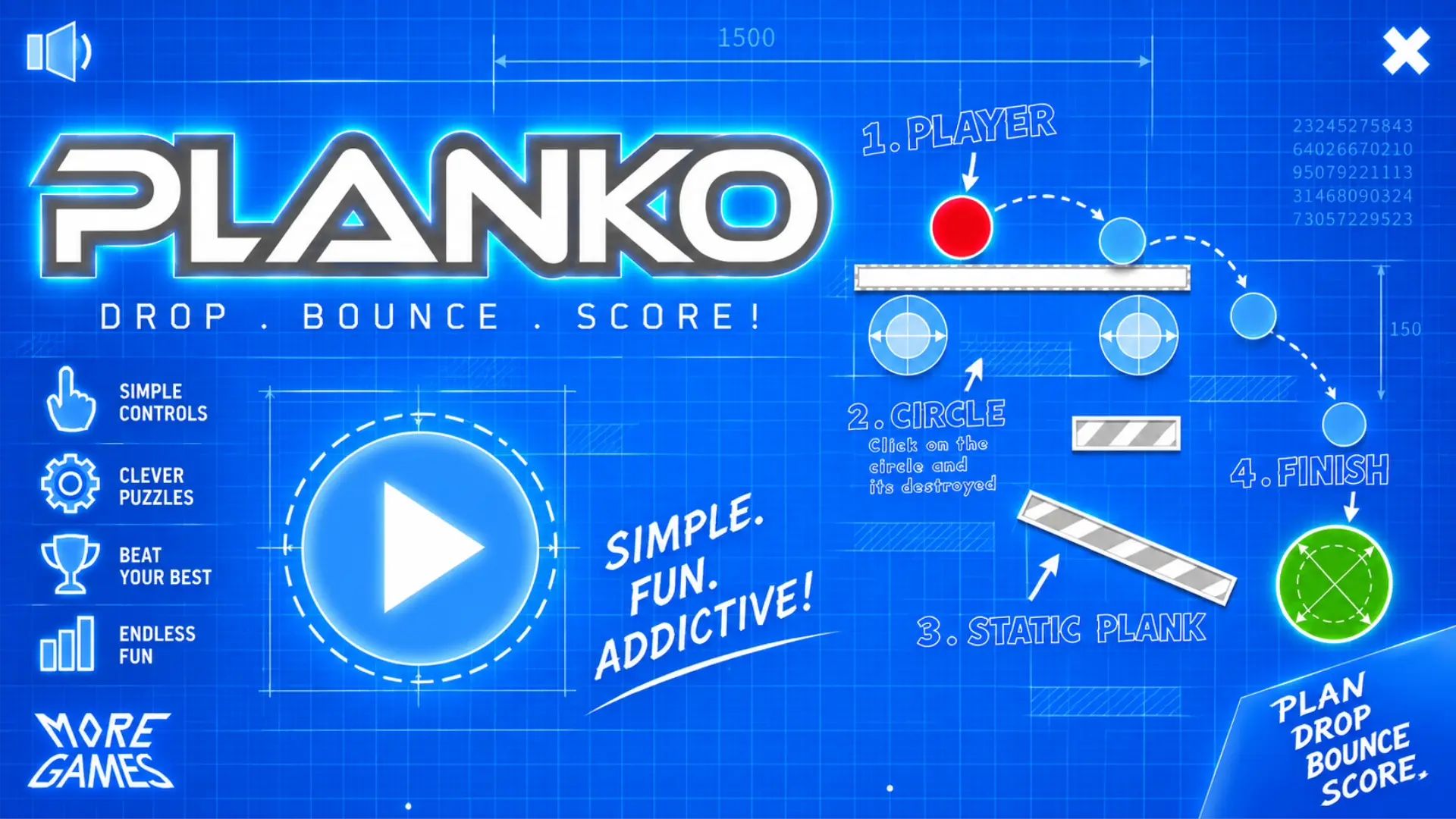 Planko – Physics Strategy Puzzle