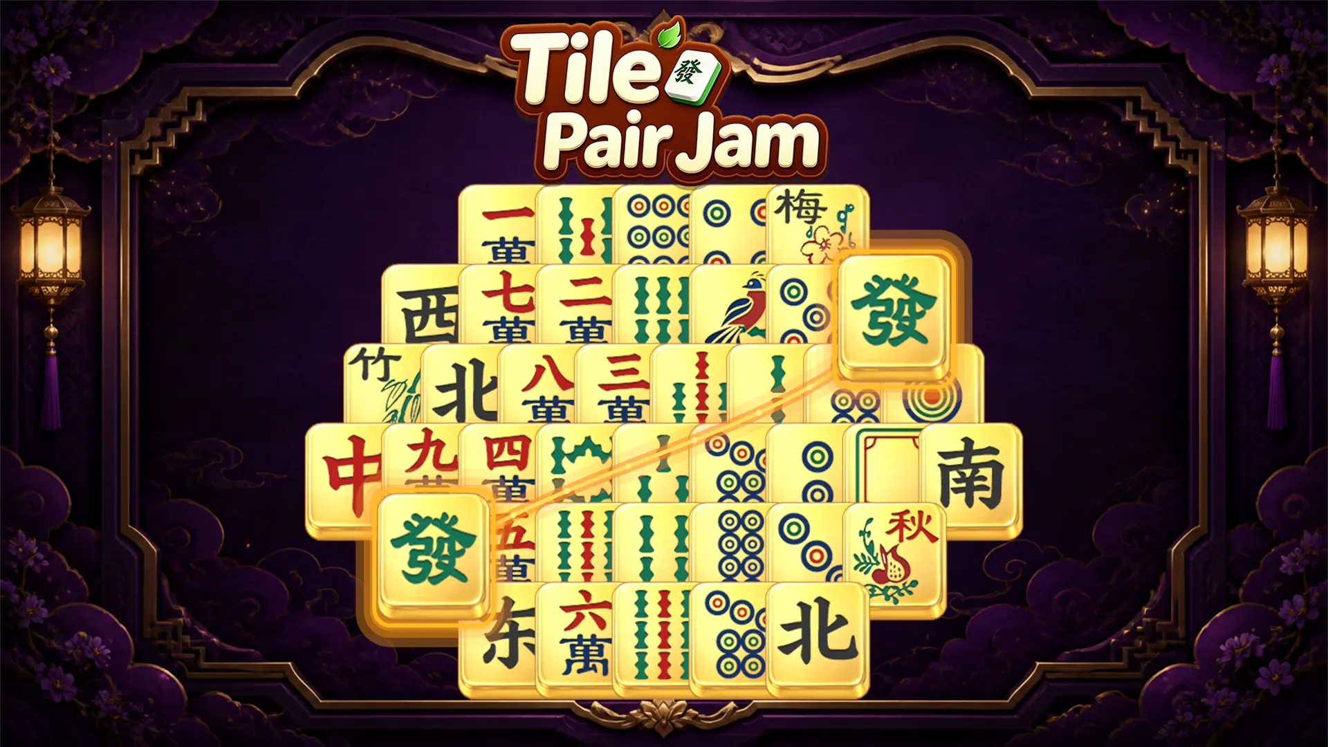 Tile Pair Jam: Mahjong Master – Sliding Tile Puzzle