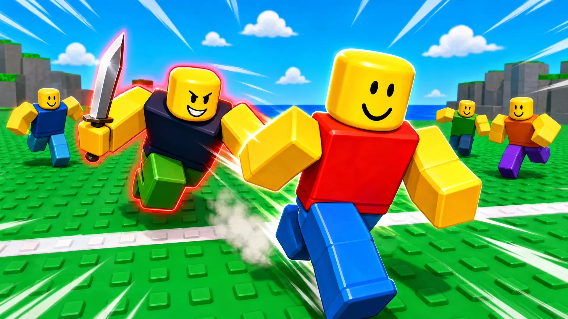 Tag Valley – Fast-Paced 3D Blocky Survival Tag