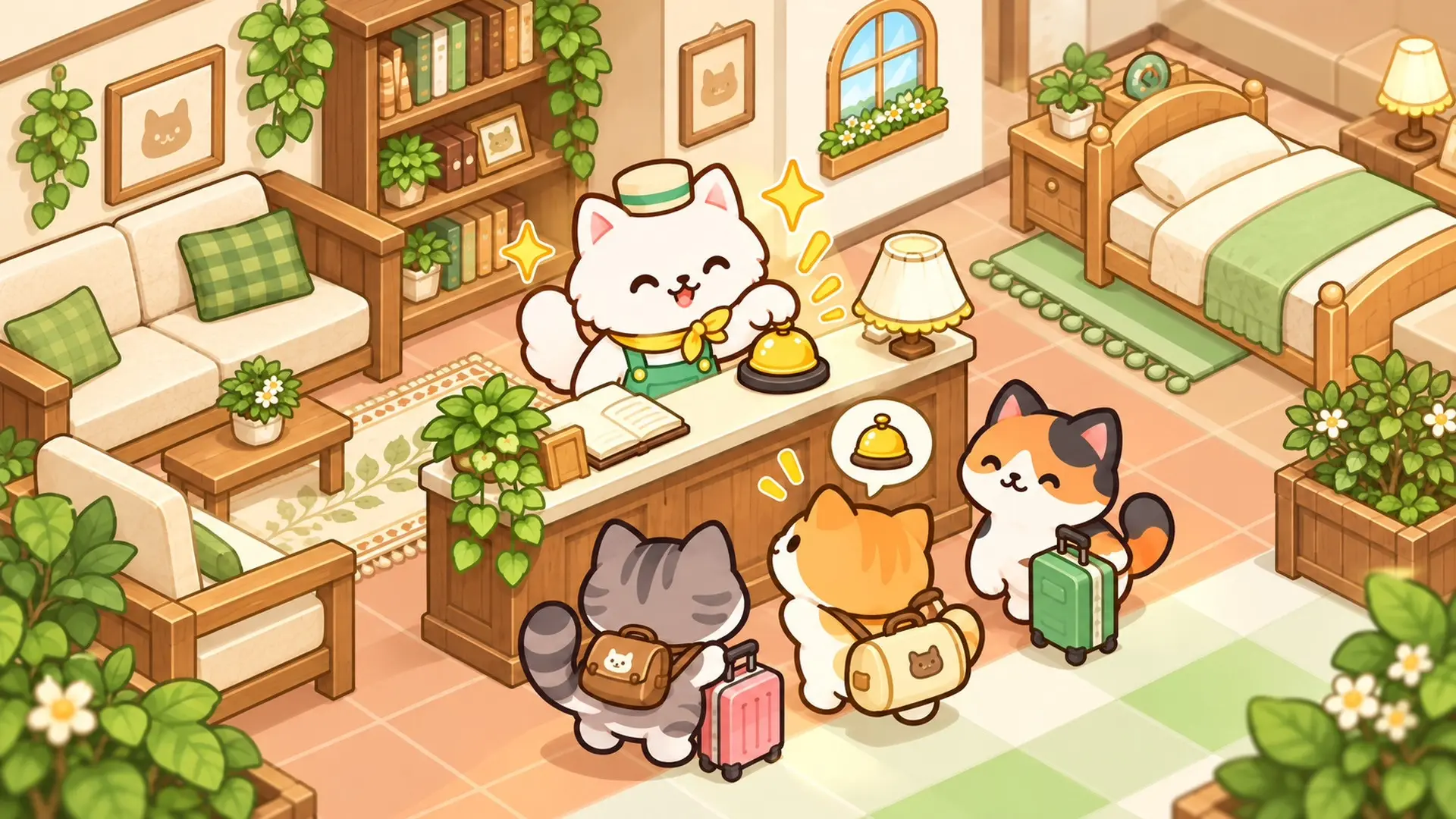 Cat Hotel 24/7 – Cozy Animal Business Management Simulator