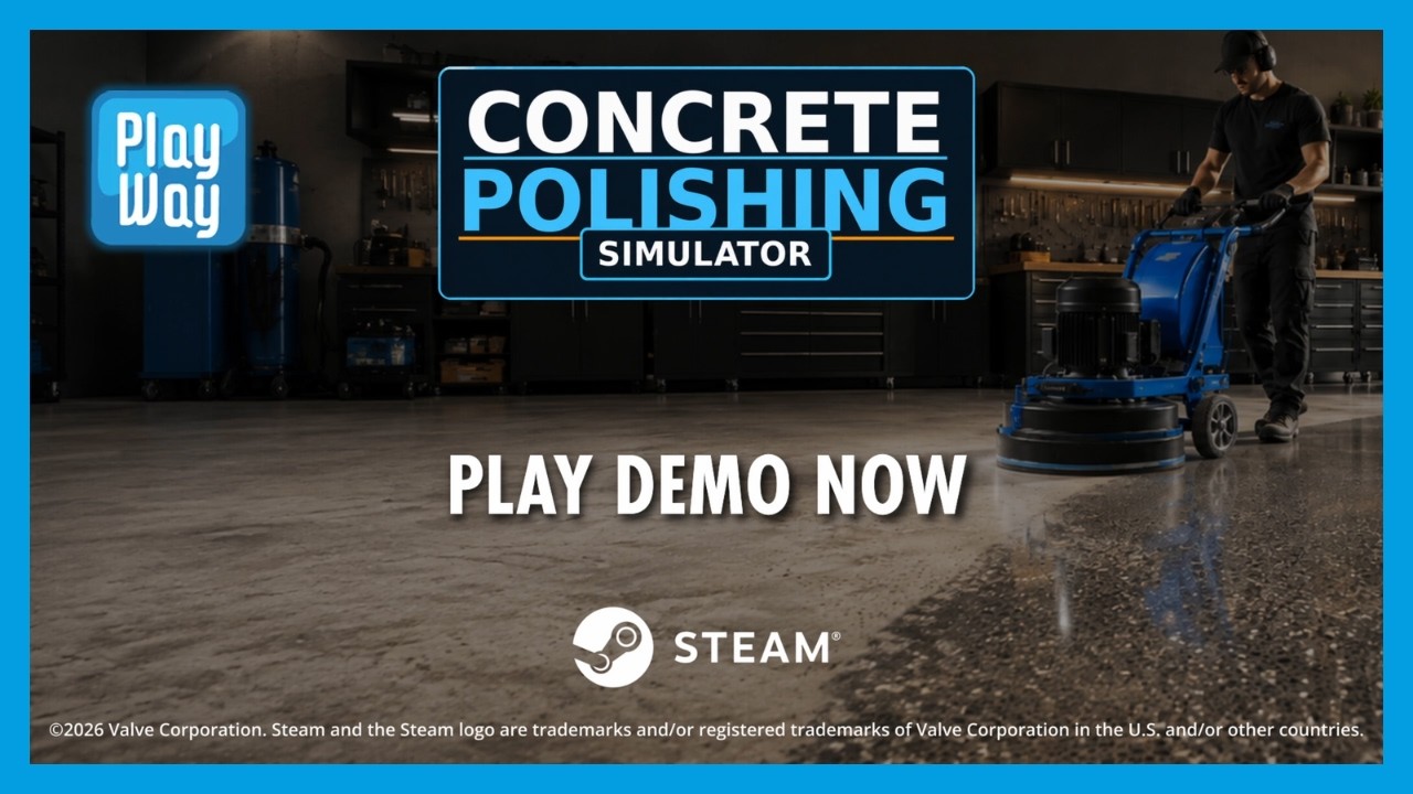 Concrete Polishing Simulator: Demo – Play Now!