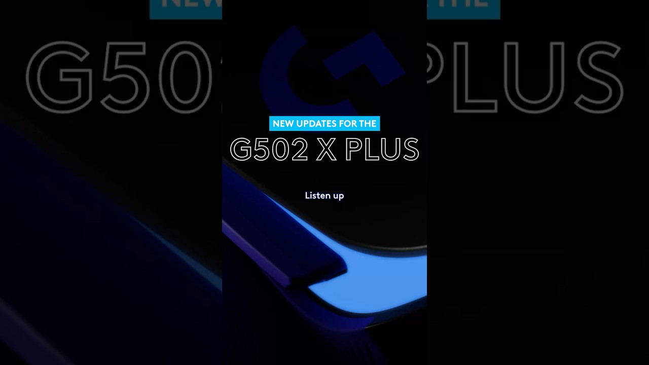 Just Dropped: 2 New G502 X PLUS updates
