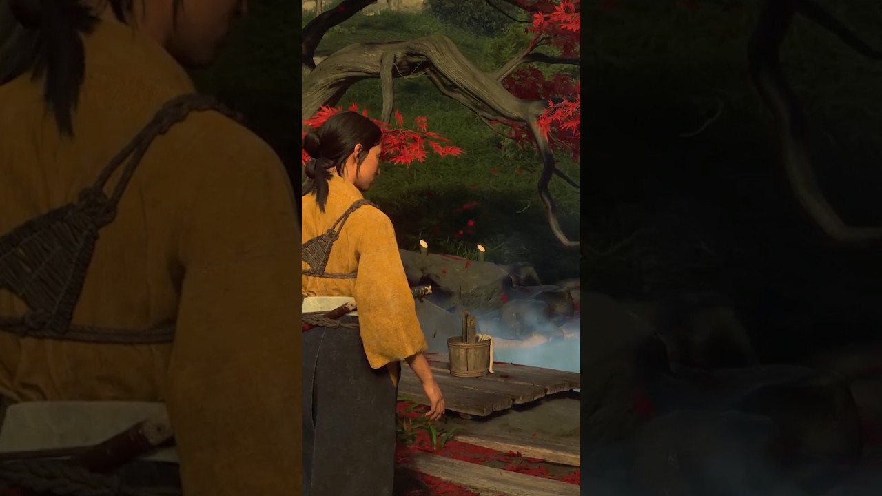 Even an onryō needs time to relax ♨️