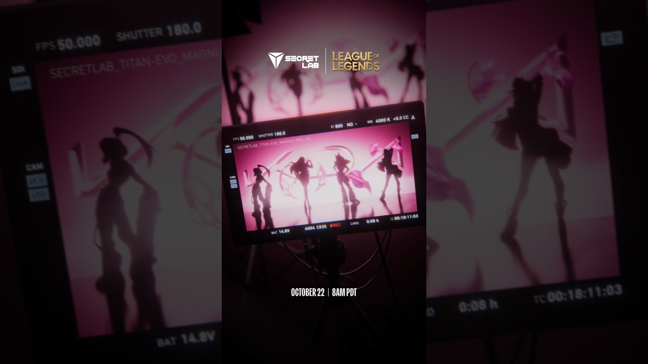 K/DA × Secretlab
