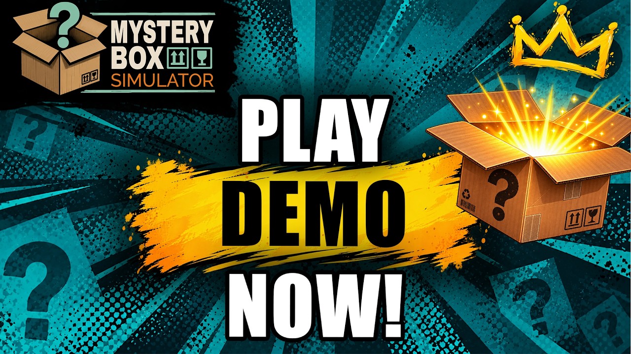 Mystery Box Simulator – Demo Release Trailer | STEAM