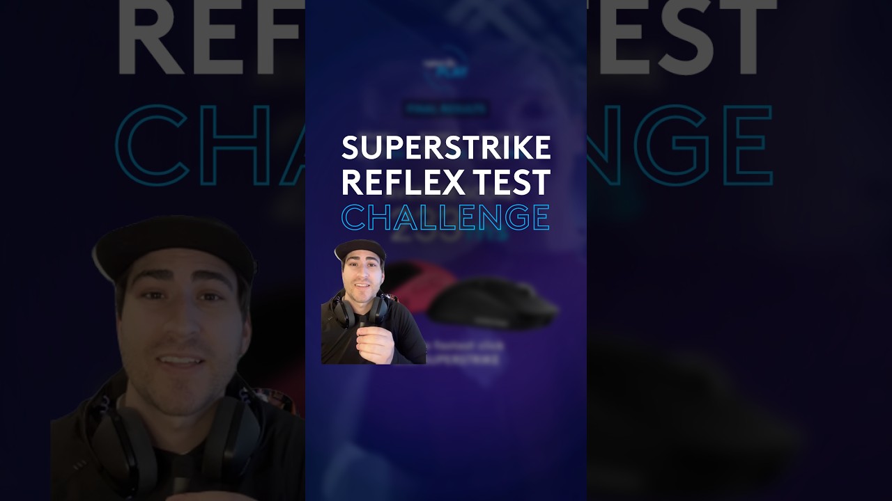Win a PRO X3 SUPERSTRIKE | Reflex Test Challenge