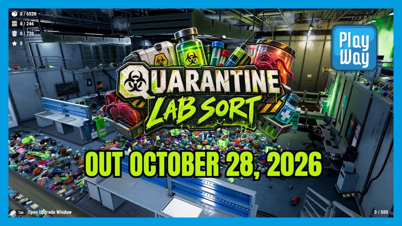 Quarantine Lab Sort – Release Date Trailer