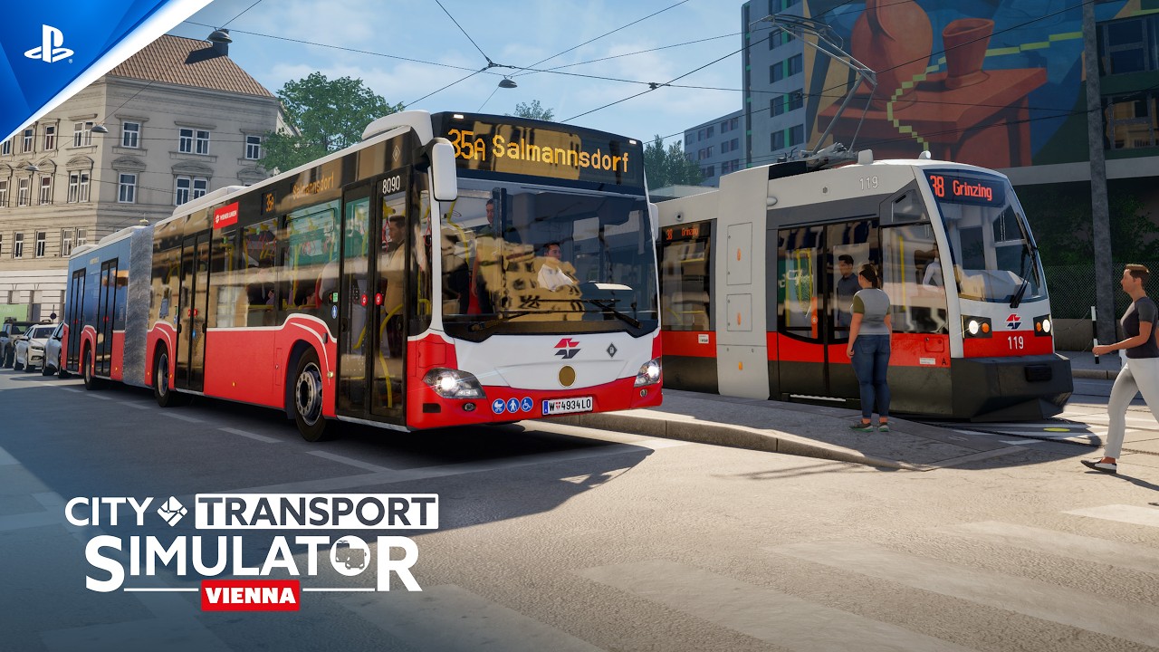City Transport Simulator 2026 – Vienna Edition Out Now Trailer | PS5 Games