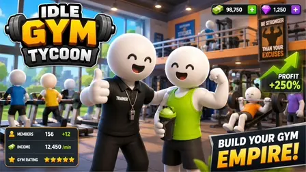 My Gym Manager: Idle Tycoon – Build Your Ultimate Fitness Empire