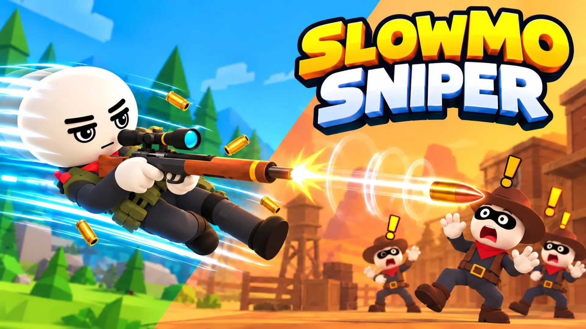 SlowMo Sniper – Cinematic 3D Bullet Time Action Shooter