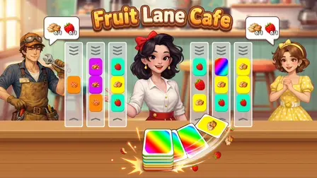 Fruit Lane Cafe – Fast-Paced Card Sorting Restaurant Puzzle