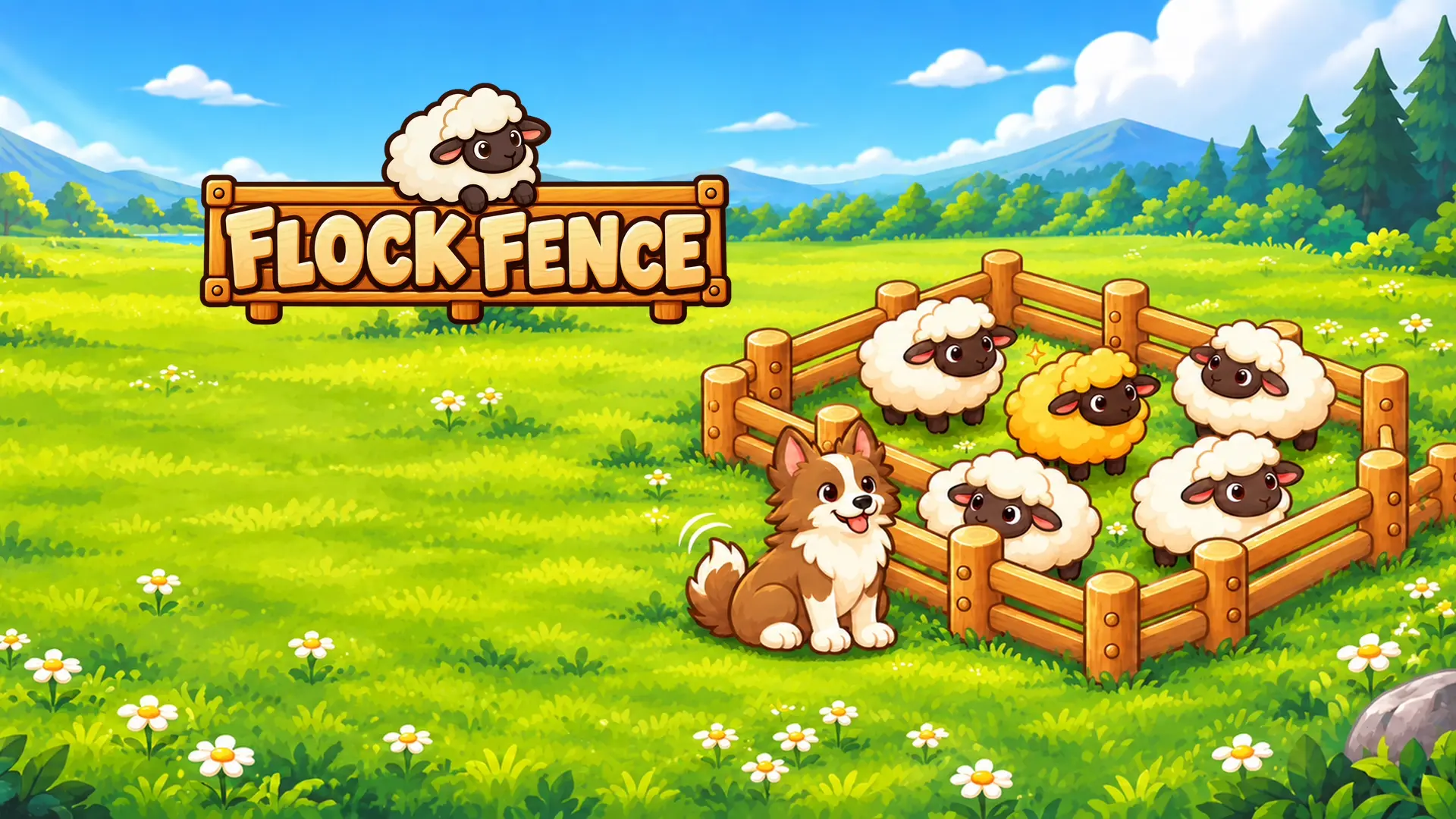 Flock Fence – Guard Your Sheep in this Cozy Logic Puzzle